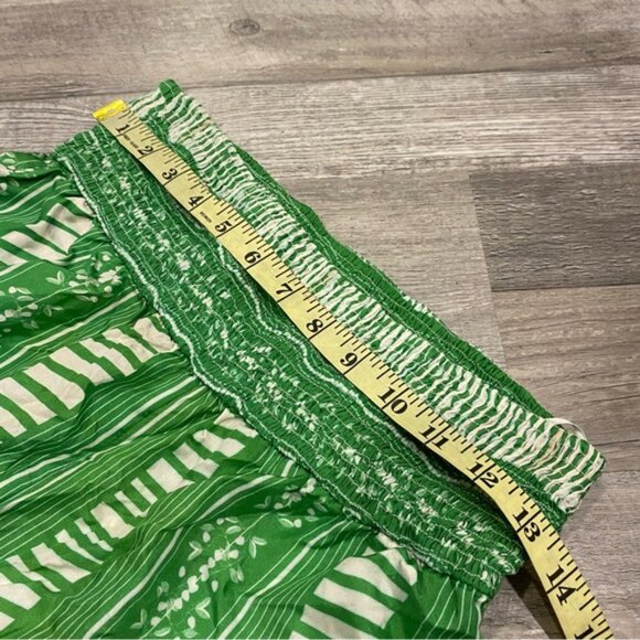 Juan De Dios San Cipriano Silk Pants Green Size Small - Picture 4 of 11